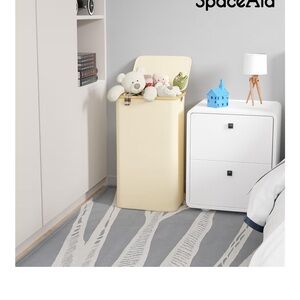 Beige Pop Up Laundry Hamper